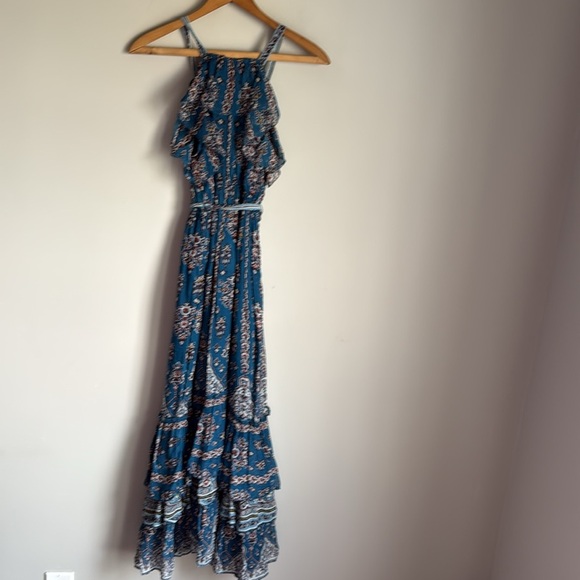ANTHROPOLOGIE Sasha Ruffled Maxi Dress XS - Picture 6 of 12